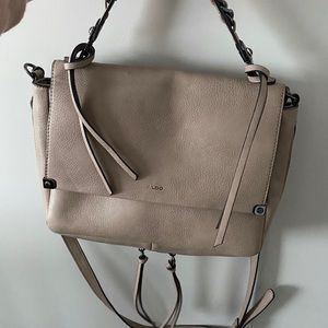 Light pink cross body bag